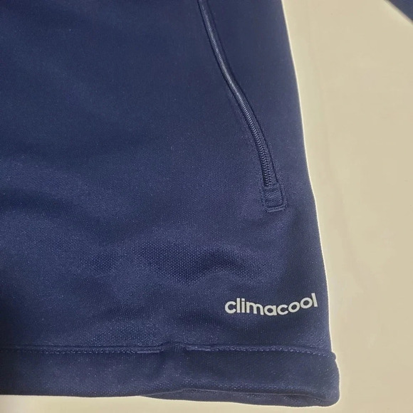 Mens  Adidas Tracksuit Jacket Full Zip Blue/White Size US M. - Picture 5 of 5